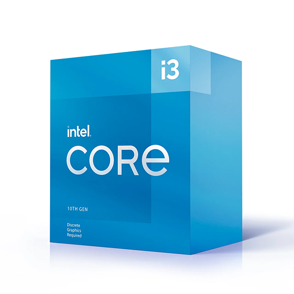 CPU Intel Core i3-10105F (3.7GHz turbo up to 4.4Ghz, 4 nhân 8 luồng, 6MB Cache)