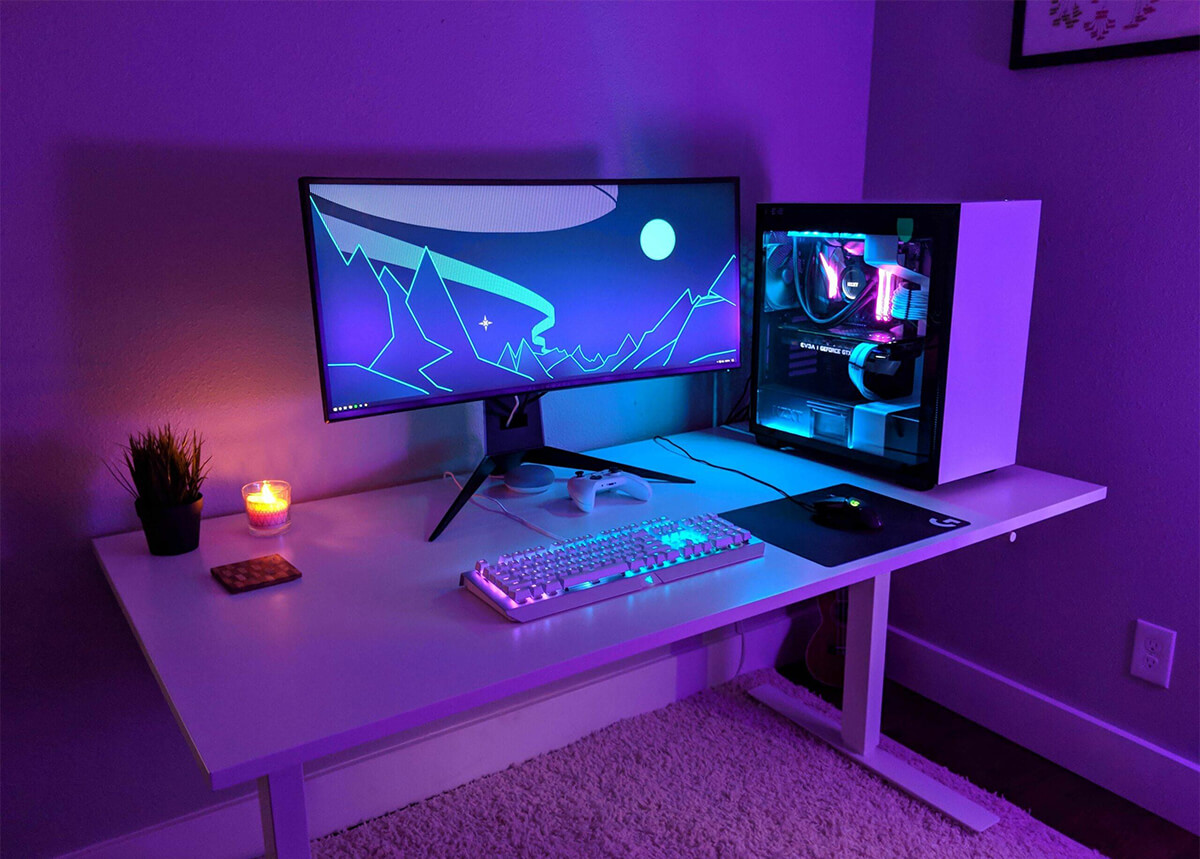 Giá trị của việc setup góc gaming, góc làm việc