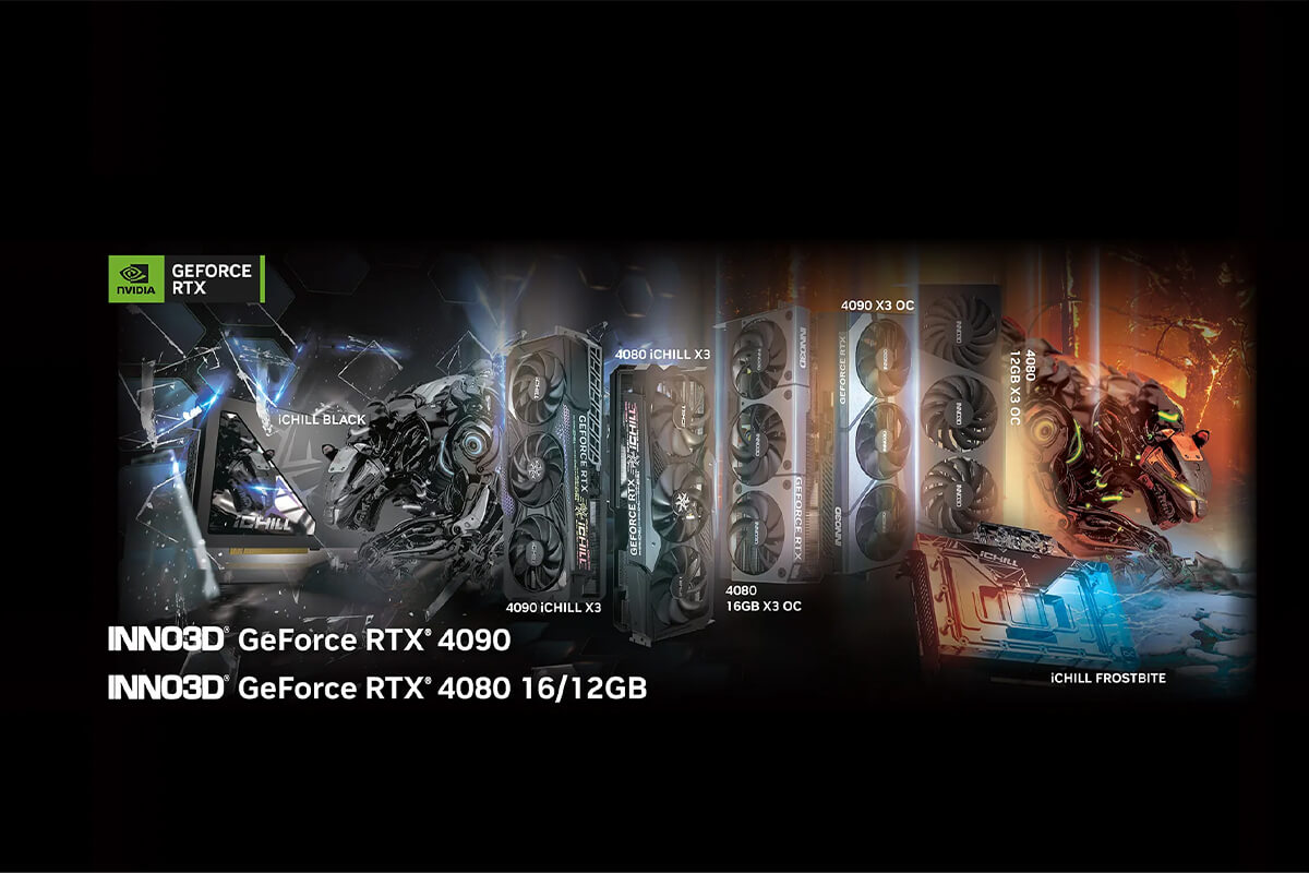 VGA INNO 3D Geforce RTX 4090 & RTX 4080