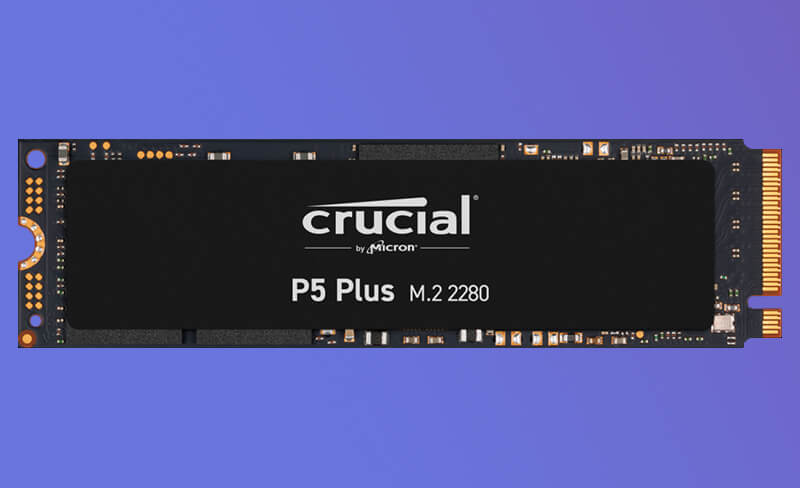 SSD PCIe 4.0 giá rẻ và tốt nhất : Crucial P5 Plus