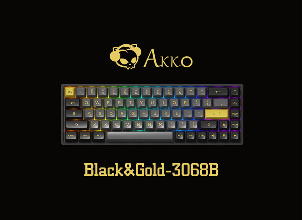 AKKO 3068B Plus Black&Gold