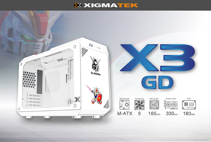 Vỏ case XIGMATEK X3 GD