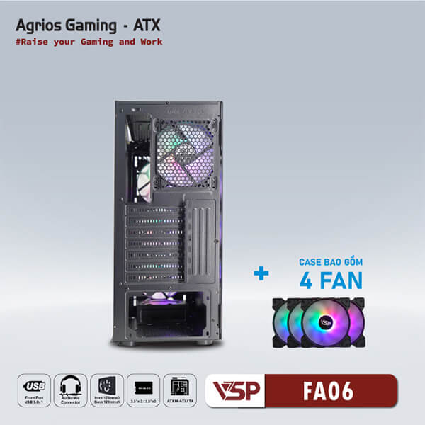 VSP AGRIOS GAMING ATX FA06