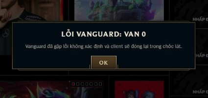 Lỗi Vanguard:VAN 0