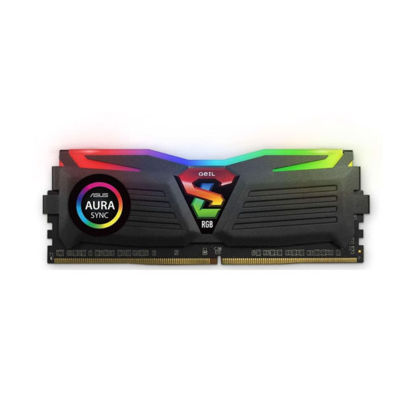 RAM PC GEIL SUPER LUCE BLACK RGB DDR4 8GB 3200