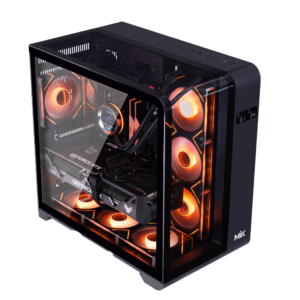 CASE MIK BARBATOS BLACK (ATX)