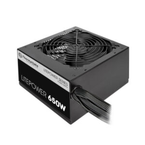 Nguồn Thermaltake Litepower 650w (230v/Dây dẹt/Màu đen)