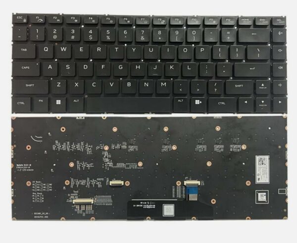 Bàn phím laptop Dell Gaming G16 7625 7635 7620 7630 (LED ARGB, BH 6TH) *CÁP PHÍM NHỎ* -linhkienlaptopbaoloc