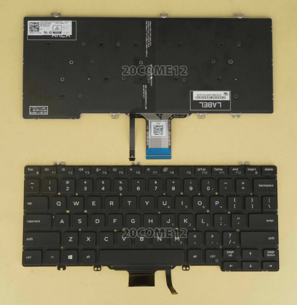 Bàn phím laptop Dell Latitude 3300 5310 5300 7200 7300 (CÓ ĐÈN) -linhkienlaptopbaoloc