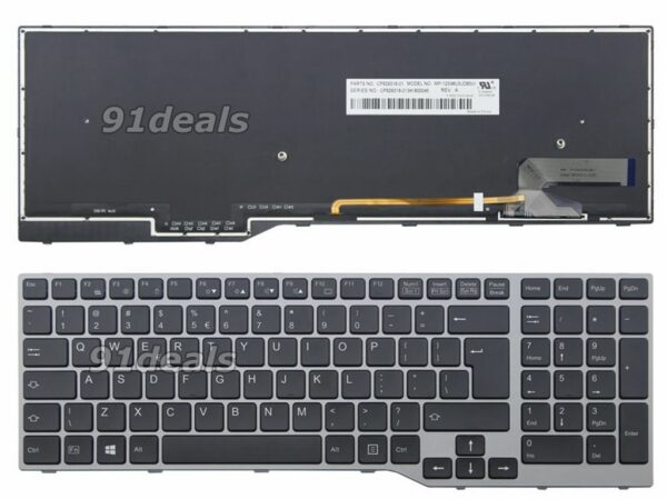 Bàn phím laptop FUJITSU Lifebook E753 E754 -linhkienlaptopbaoloc