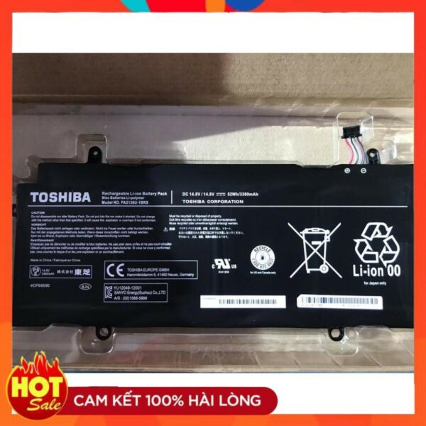 Pin Laptop Toshiba Portege Z30 Z30-a, Z30-a1301, Z30-b, Z30-c, Dynabook R634, Pa5136u =7 Dây= (Type B) (Zin) – 4 Cell -linhkienlaptopbaoloc