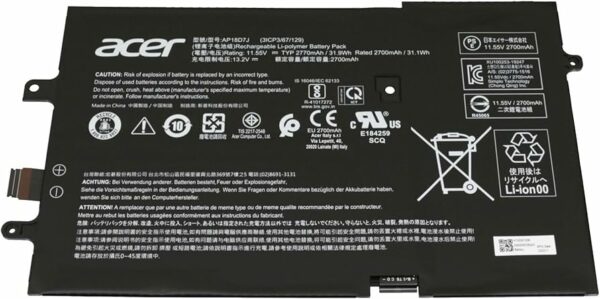 Pin laptop Acer Swift 7 (2019) SF714-52T SF714-52T-71JW SF714-52T-74AT Series, AP18D7J (ZIN) – 3 CELL -linhkienlaptopbaoloc