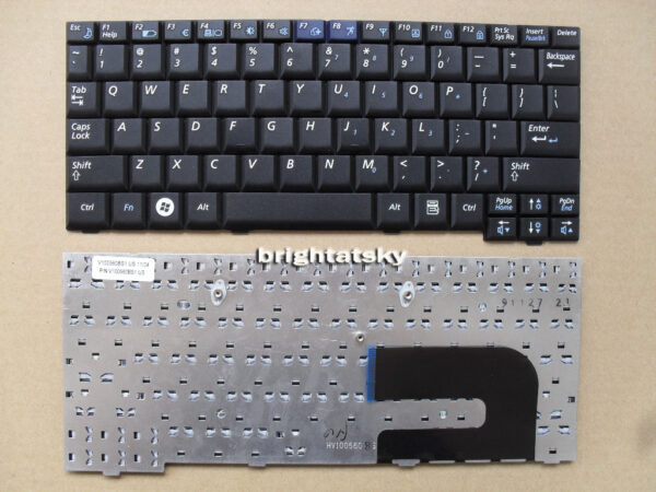 Bàn phím laptop Samsung Mini NC10 NC 10 NC-10 NP-NC10 NP-N130 N140 – NC10 ĐEN -linhkienlaptopbaoloc