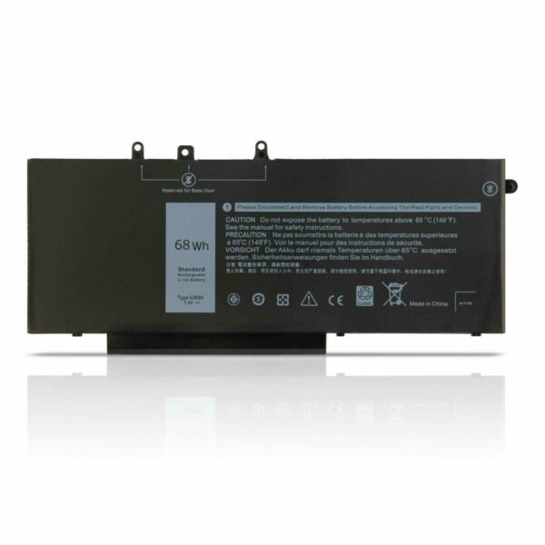 Pin laptop Dell Latitude 5480 5490 5491 5580 5590 5591, Precision 15 3520 3530, GJKNX DÀI 68WH (ZIN) – 4 CELL -linhkienlaptopbaoloc