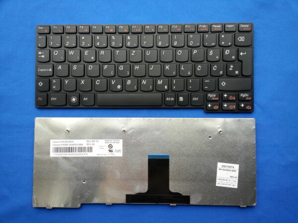 Bàn phím laptop Lenovo Ideapad S10-3 S10-3S, S100 S110 – S10-3S ĐEN (CÁP THẲNG) -linhkienlaptopbaoloc
