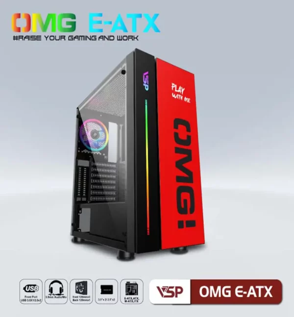 CASE VSP LED GAMING OMG (E-ATX)