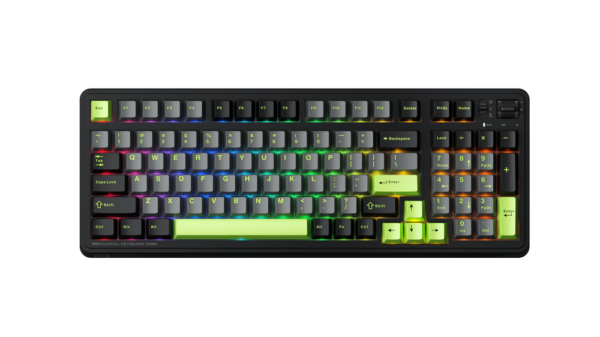 Bàn phím cơ Machenike KG98 Black Green Purple Gold switch