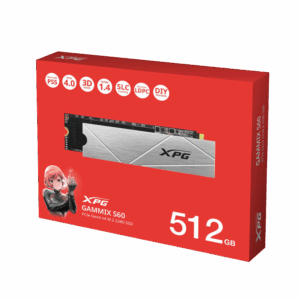 Ổ cứng SSD NVMe ADATA Gammix S60 Blade 512GB PCIe Gen4x4 (Đọc 5000 MB/s – Ghi 4200 MB/s)