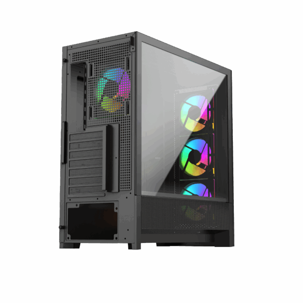 Case LINK TECH BAHAMUT 4FA - BLACK - Ảnh 7