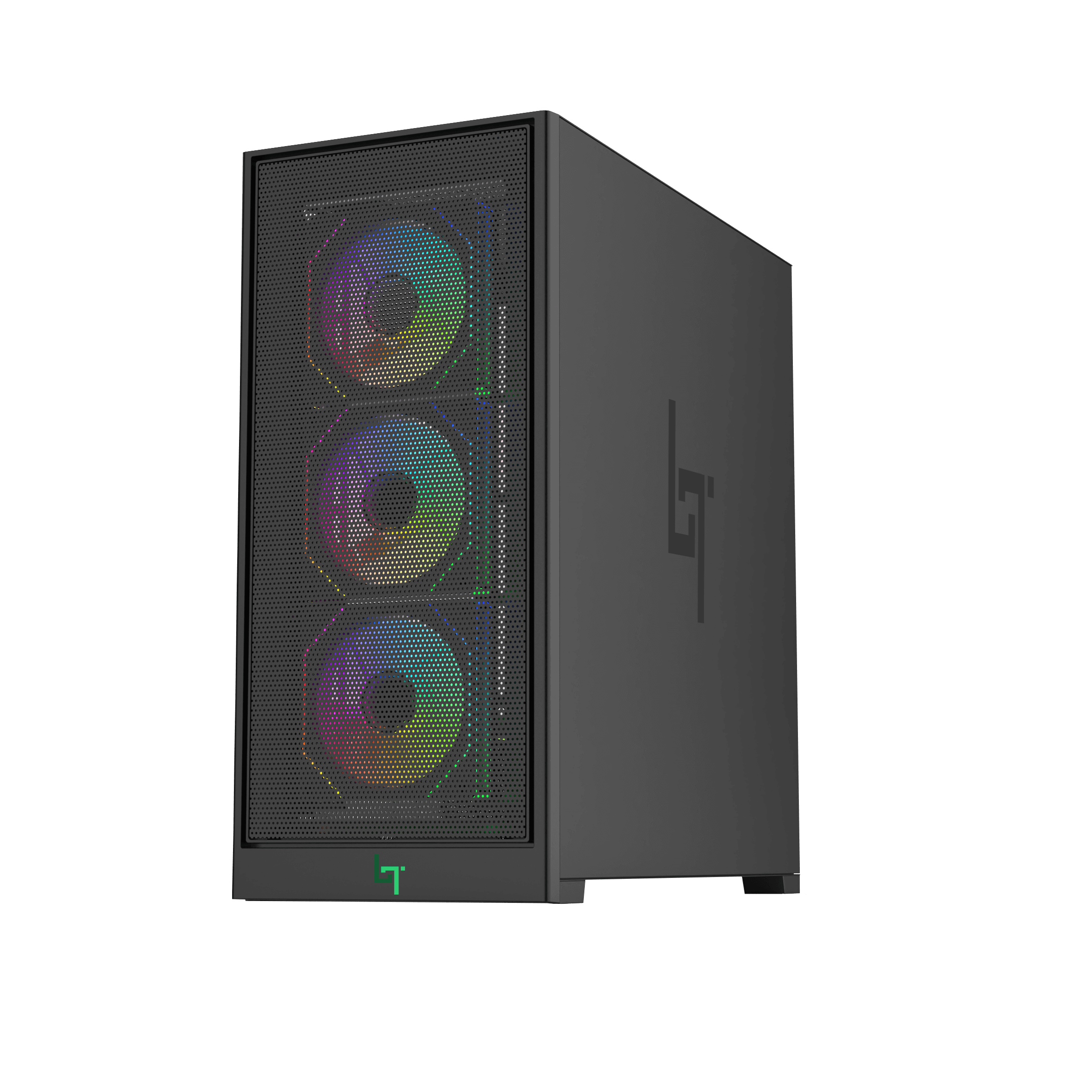 Case LINK TECH BAHAMUT 4FA - BLACK - Ảnh 6