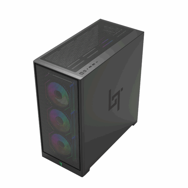 Case LINK TECH BAHAMUT 4FA - BLACK - Ảnh 4