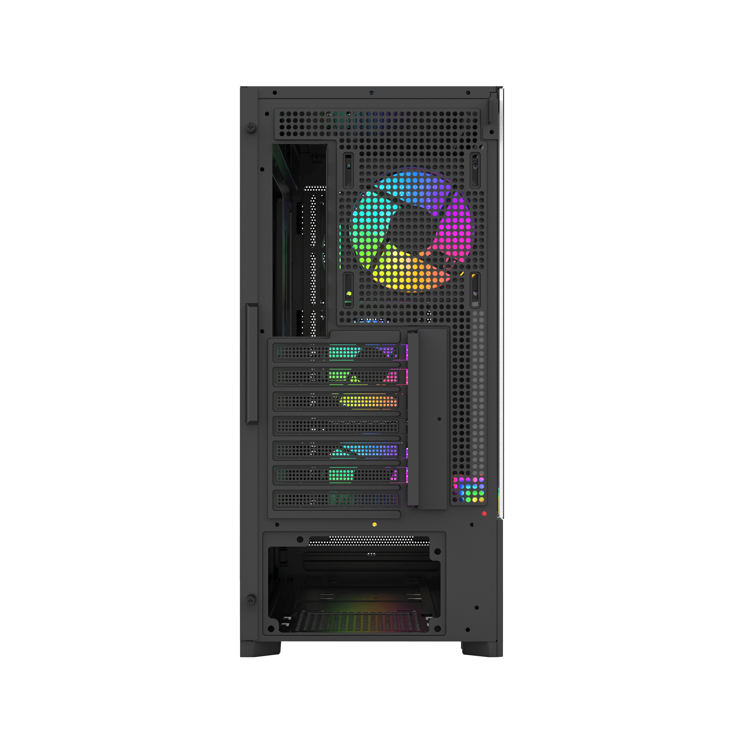 Case LINK TECH BAHAMUT 4FA - BLACK - Ảnh 2